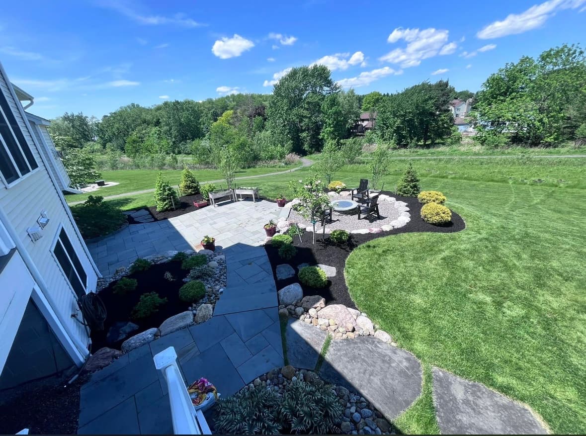 SplitRock Terrain outdoor construction project